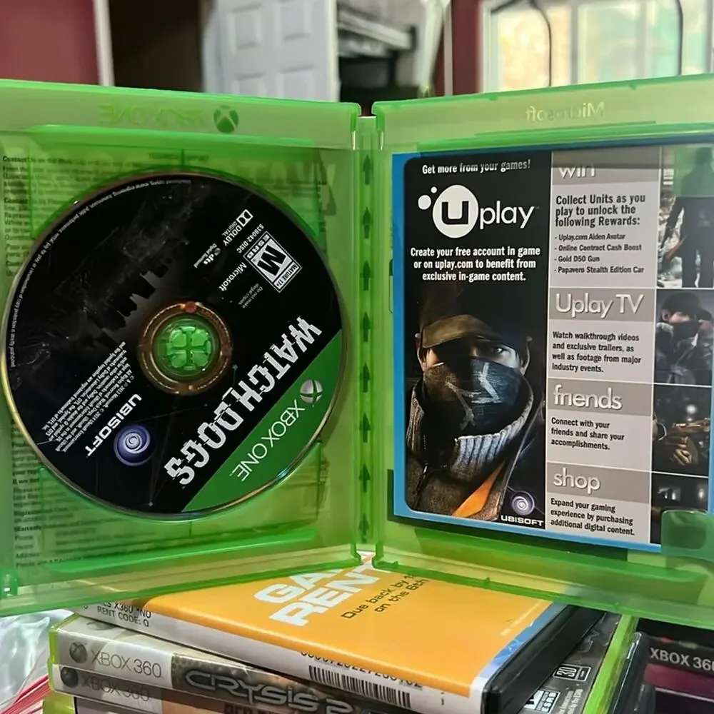 Watch Dogs Microsoft Xbox One Watch Dogs Complete w/ Inserts CIB Tested